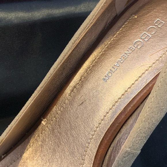 BCBGeneration black & tan suede + leather pumps 8 - Picture 8 of 8